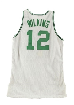 1994-95 Dominique Wilkins Game Worn and Signed Boston Celtics Jersey